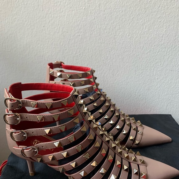 NEW  VALENTINO Garavani Rockstud heels - Picture 8 of 11